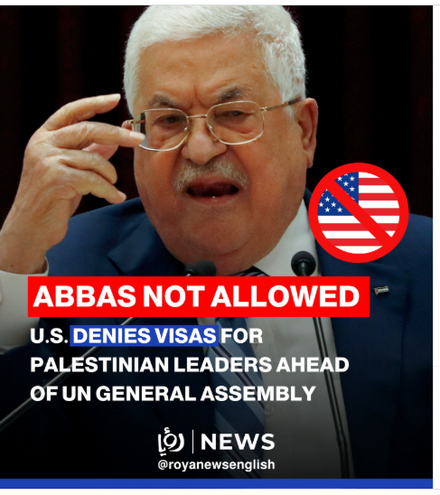 Palestine Expresses “Deep Regret” At U.S. Decision Over Visas For Palestinian Officials