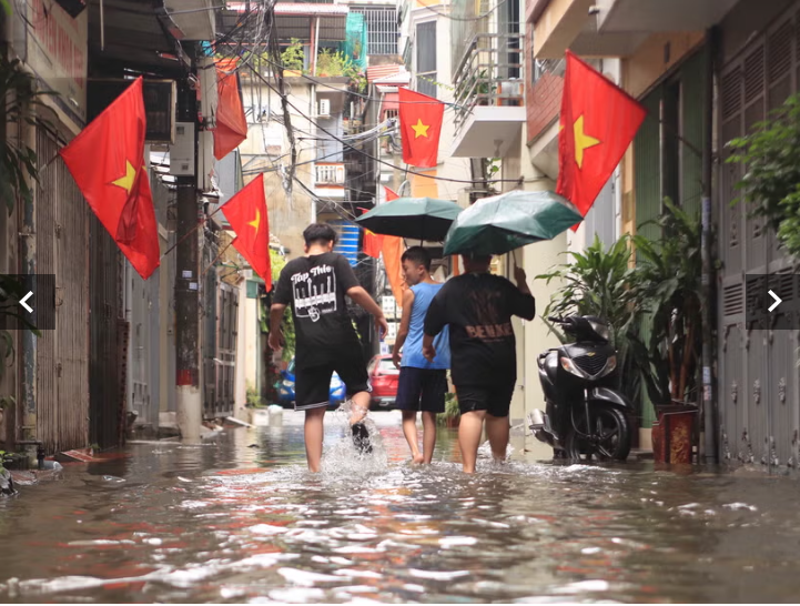 Central Vietnam Warned Of Flash Floods, Landslides Under Impact Of Typhoon Nongfa