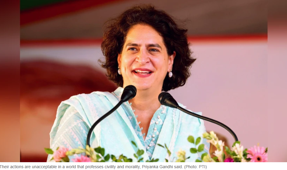 Netanyahu, His Govt Barbaric; Their Barbarism Supported By West: Priyanka