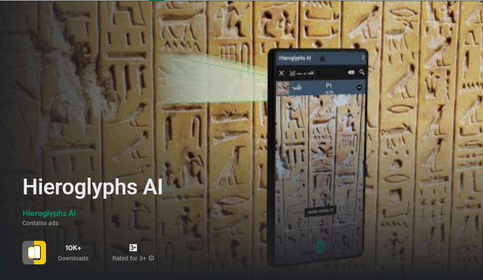 Egyptian Startup Brings Ancient Hieroglyphs To Life With AI-Powered App
