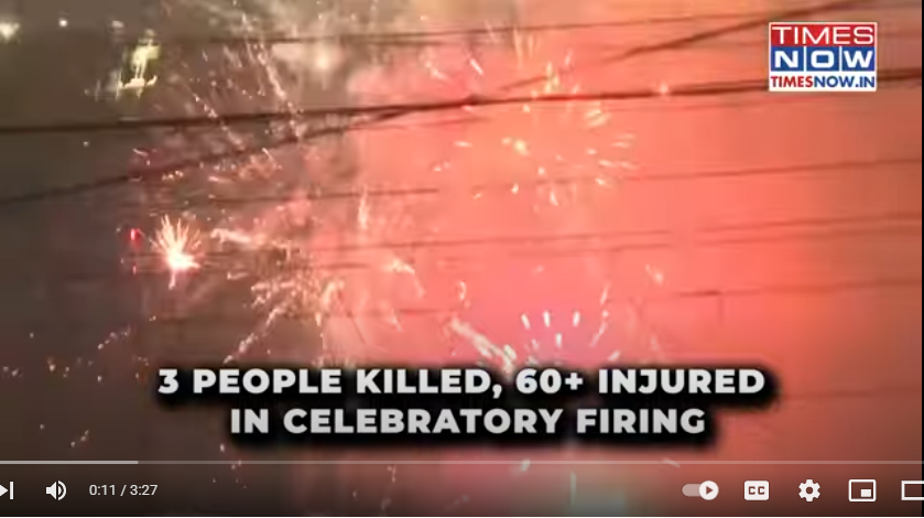 Three Killed, 100 Injured During Independence Day Celebrations In Pakistan
