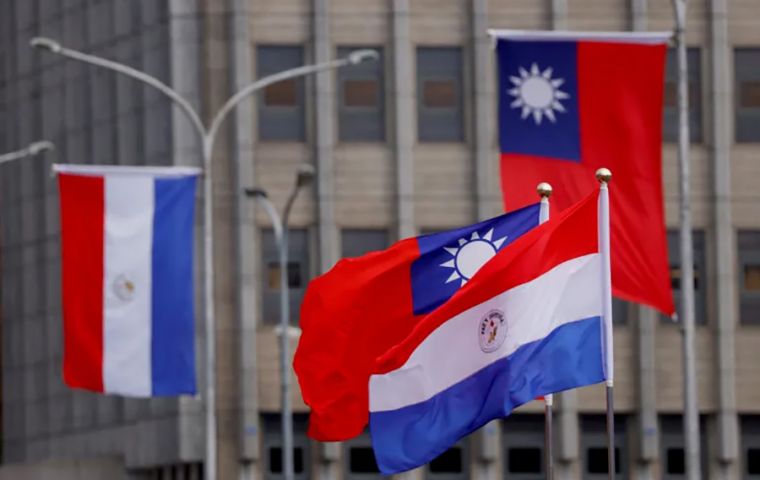Paraguay’s Senate wants to explore shifting from Taipei to Beijing ties