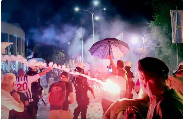 Serbia: Dozens injured as clashes erupt at anti-government protests