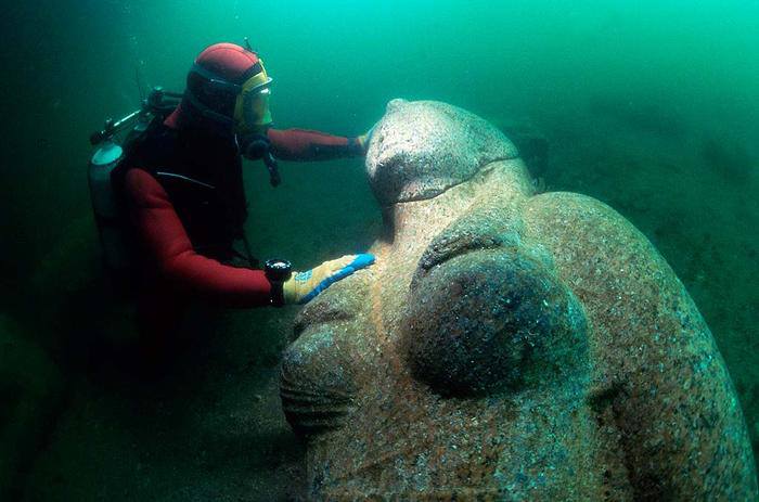 Egypt Opened Submerged Antiquities Exhibition In Port City Alexandria