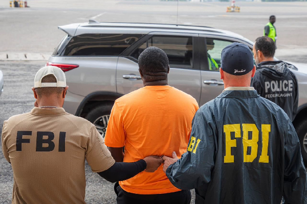 $100 million fraud: Three Ghanaians extradited to US by FBI