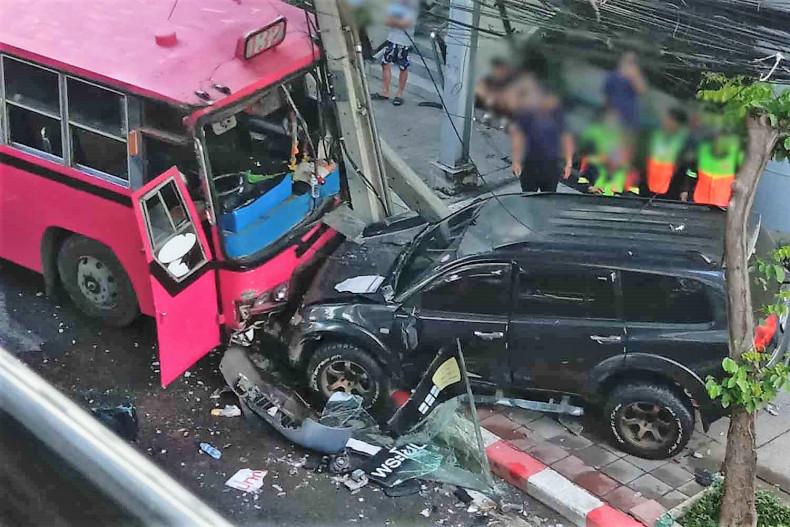 One Killed, Five Injured After Car Crashed Into Bus In Mongolia