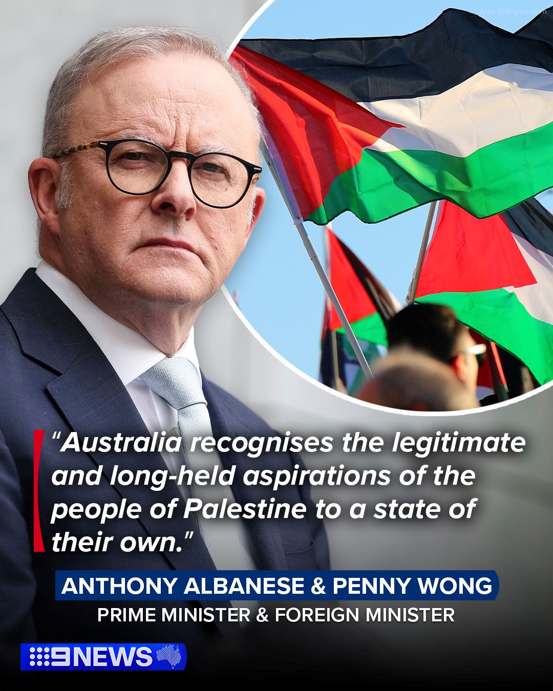 Australia Recognises State Of Palestine