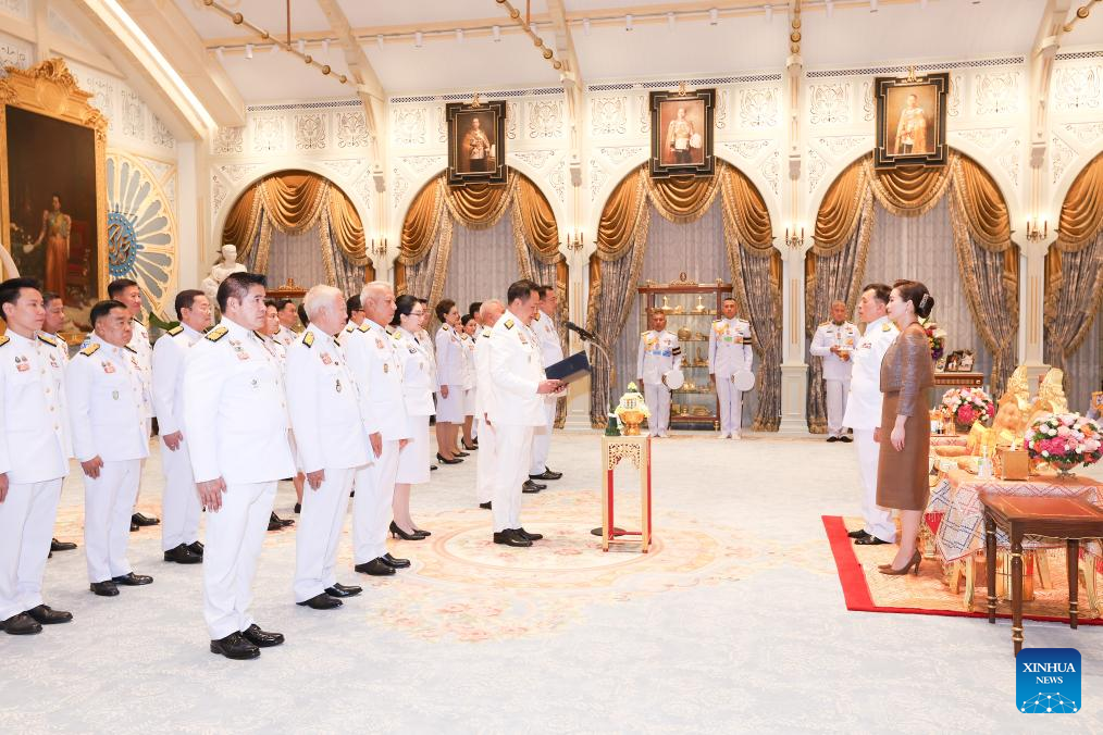 Thailand’s New Gov’t Sworn In