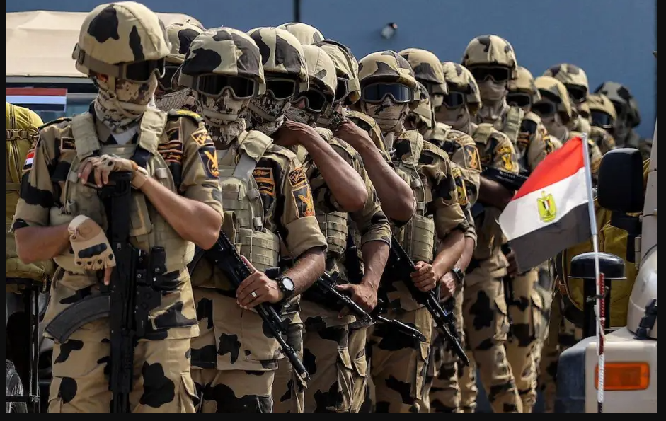 Egypt Says Troop Presence In Sinai To Secure Borders