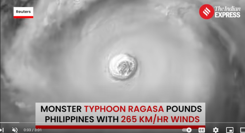 Super Typhoon Ragasa Batters Northern Philippines