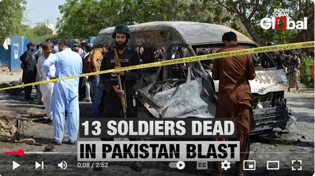 13 Killed, 31 Injured In Blast In SW Pakistan
