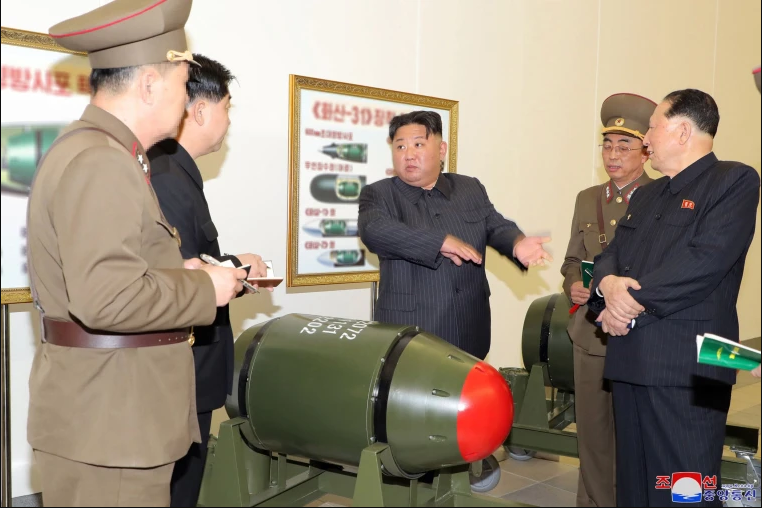 DPRK’s Top Leader Inspects Weapons Institutes