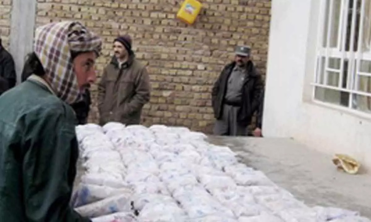 Afghan Police Seized 95 Kg Illicit Drugs