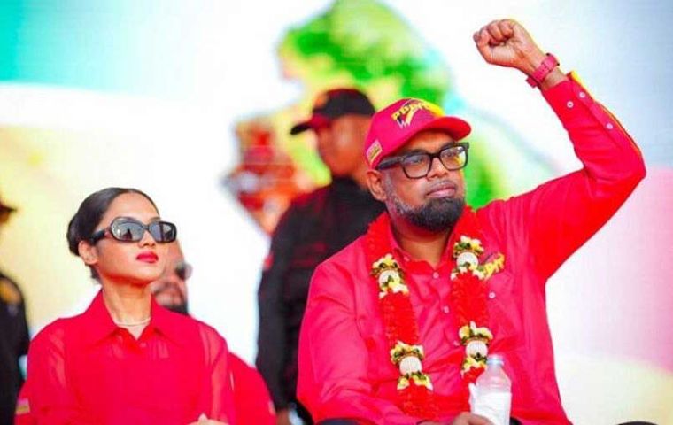 Irfaan Ali reelected as President of Guyana