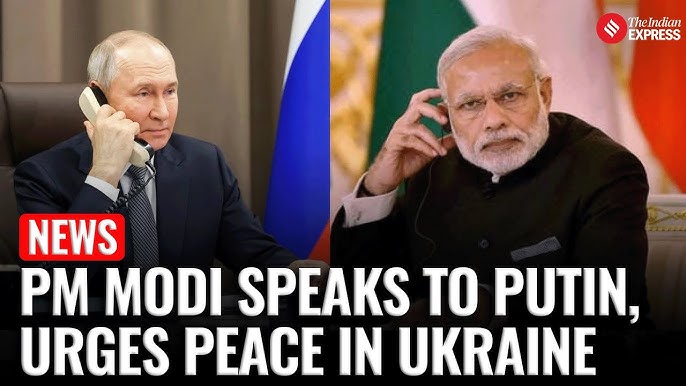 Putin, Modi Discussed Bilateral Ties, Ukraine In Phone Call