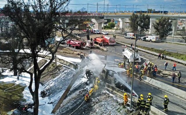 Mexico: Three dead, 67 wounded in Mexico City gas truck blast