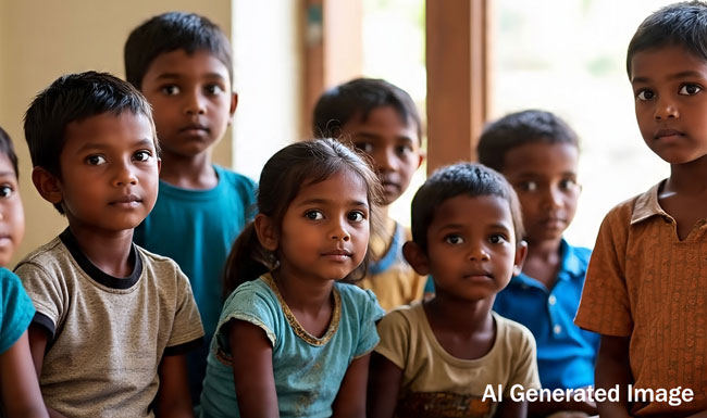 Over 17,000 Sri Lankan Children Found Living In Vulnerable Conditions: Minister