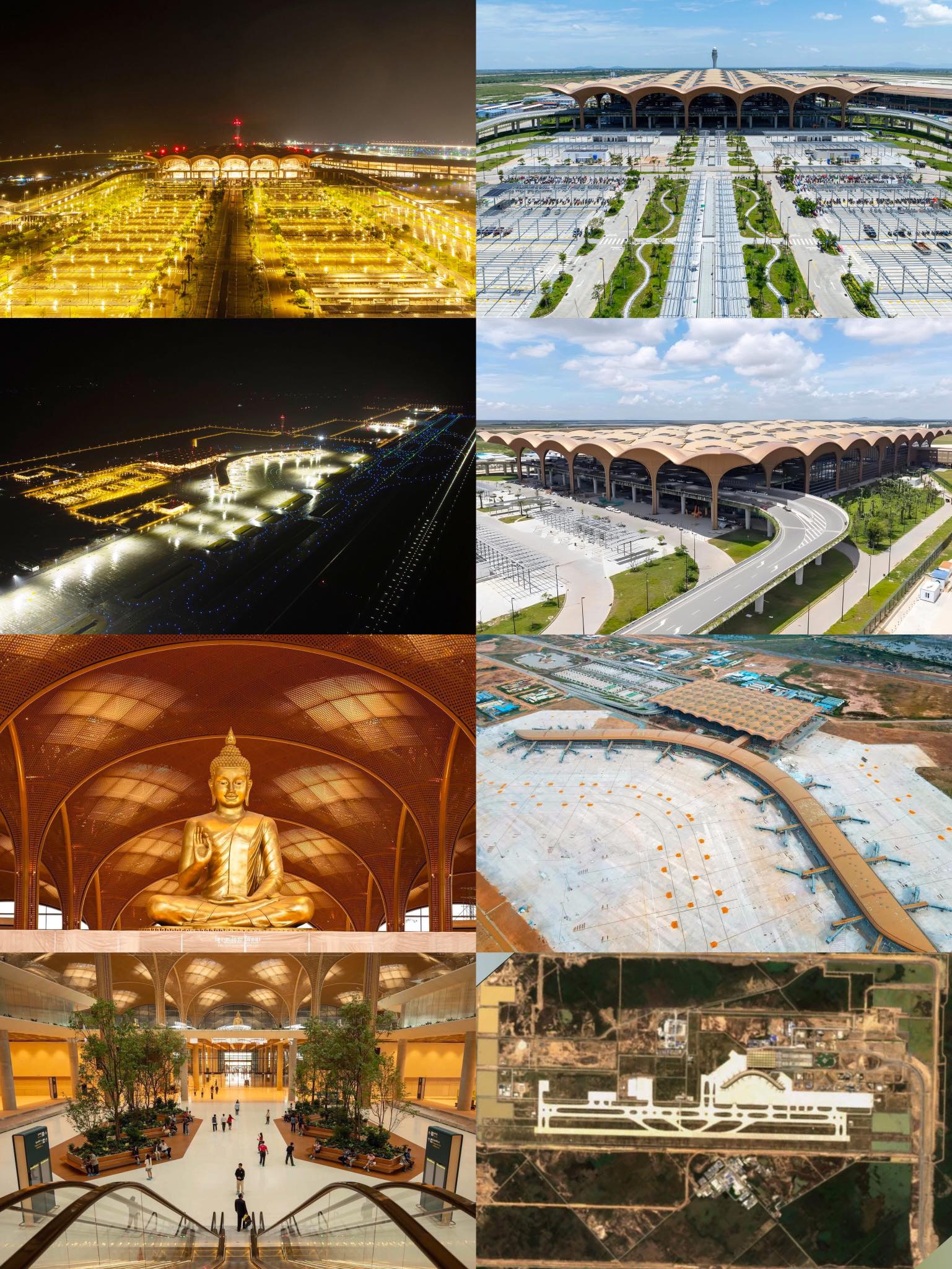 Cambodian PM Officially Opens Kingdom’s Biggest Airport