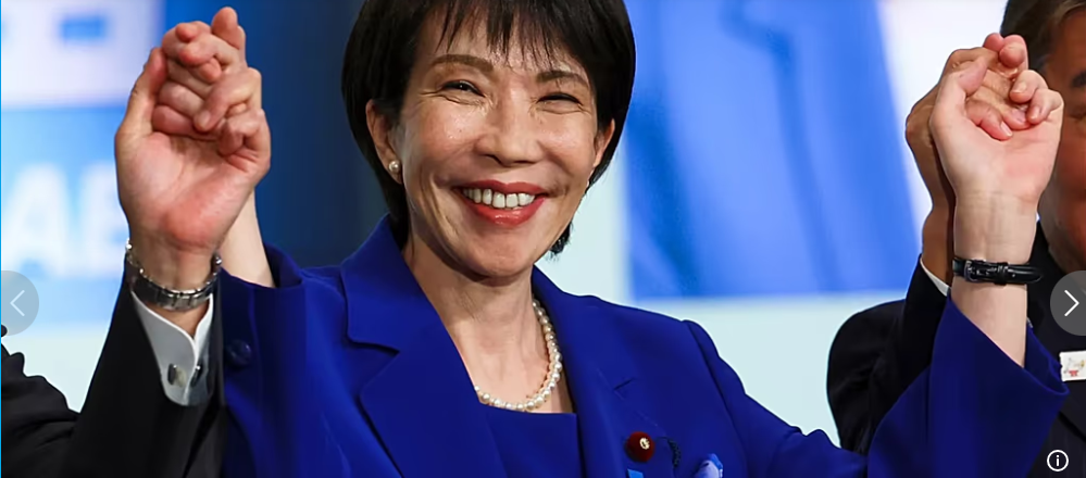 Sanae Takaichi Elected Japan’s Ruling Party Leader