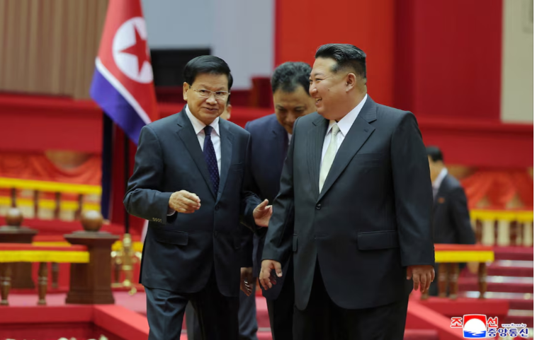 Top DPRK Leader Held Talks With Visiting Lao President