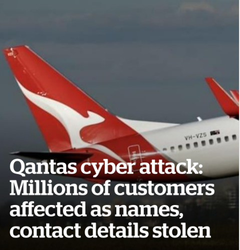 Qantas Confirms Customer Data Released Following Cyber Attack