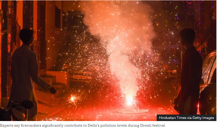Top Court Allows Sale, Bursting Of Green Firecrackers In Indian Capital For Diwali