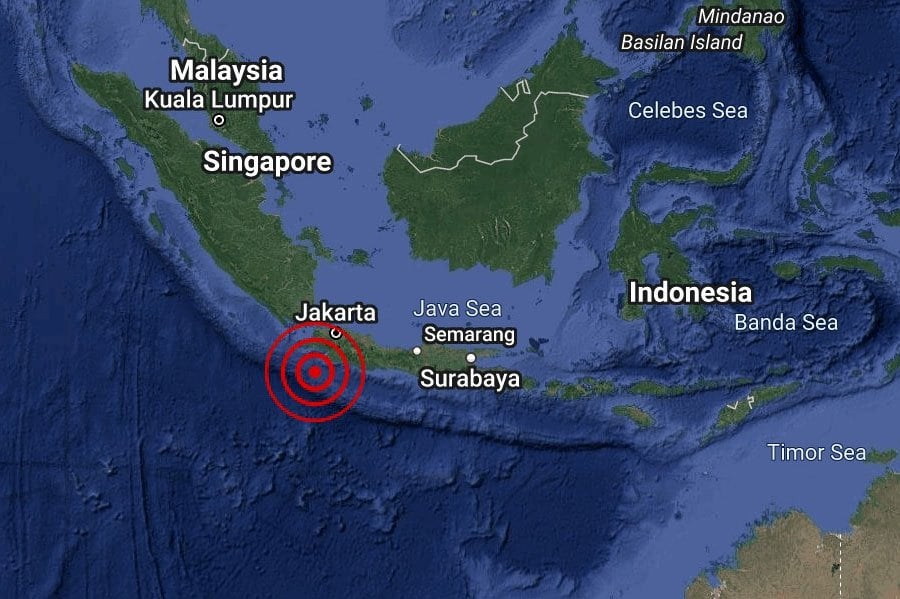 5.1-Magnitude Quake Hit South Of Java