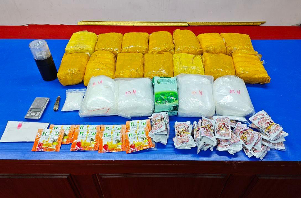 55 Kg Of Heroin, Over Five Million Stimulant Tablets Seized In Central Myanmar