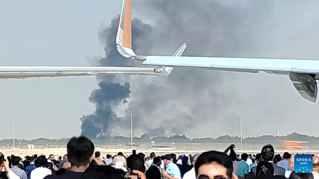 Indian Fighter Jet Crashed At Dubai Airshow, Killing Pilot