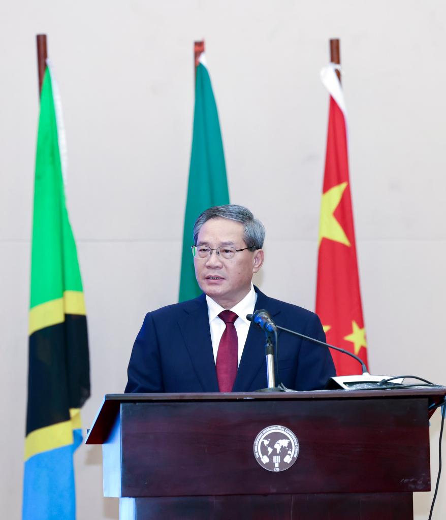 Chinese premier says willing to work with Zambia, Tanzania to build new economic hub