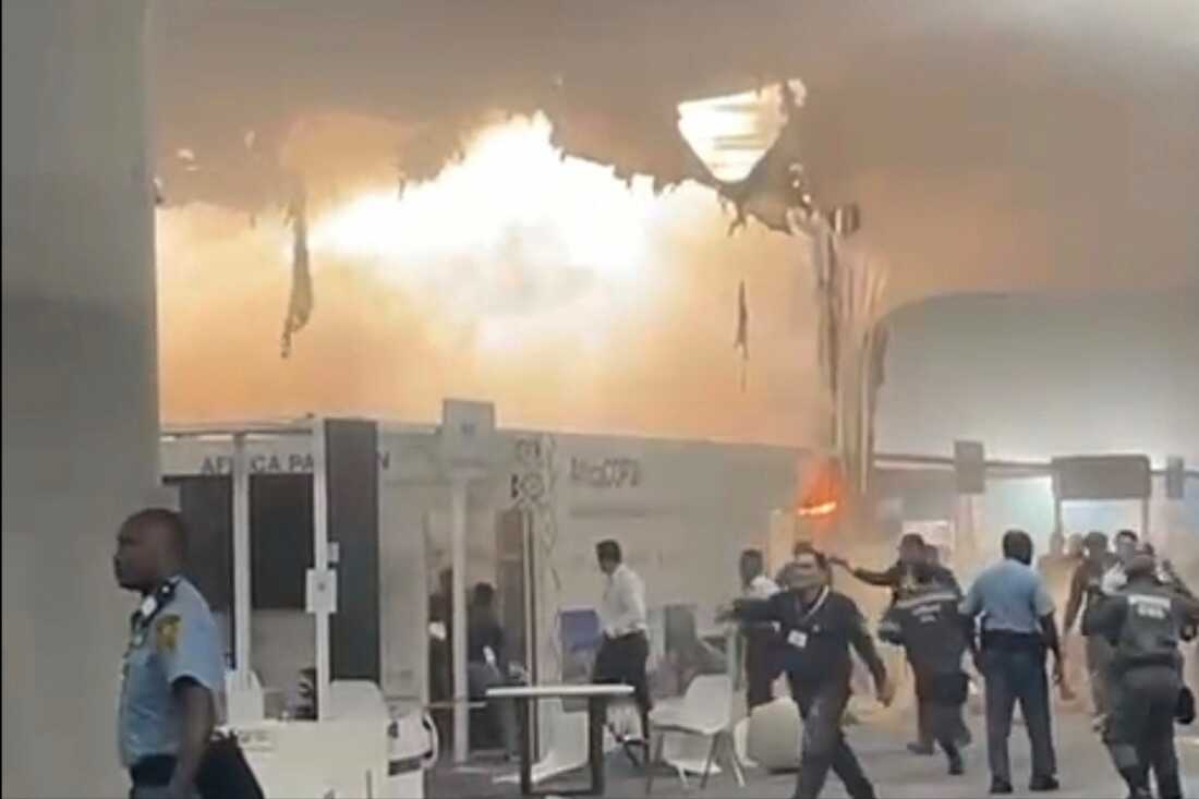 COP30: Fire prompts evacuations at UN climate talks in Brazil; 13 suffer smoke inhalation