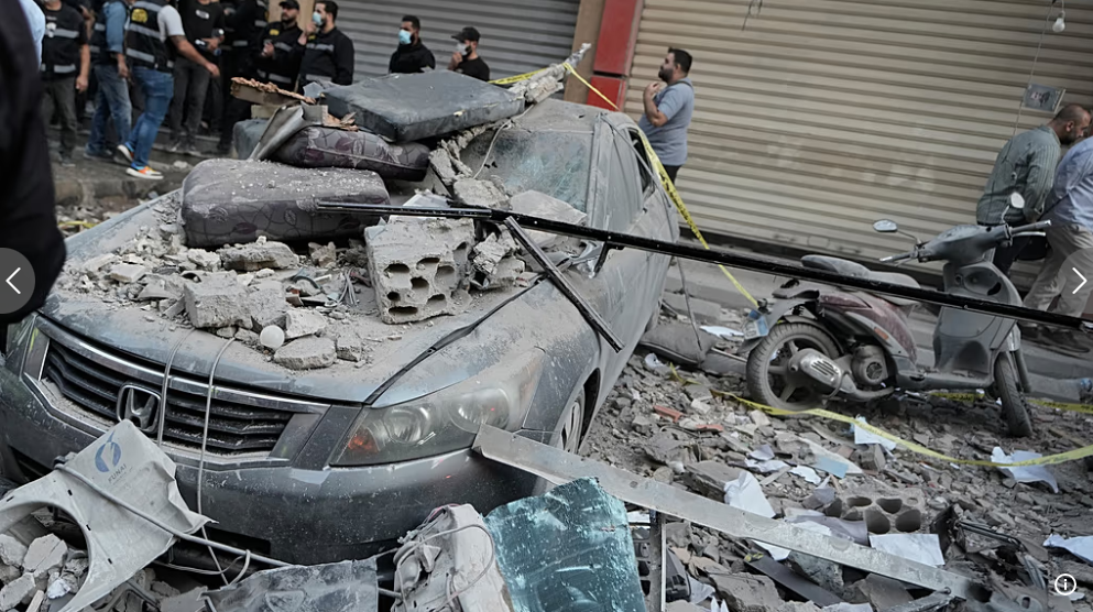 At Least Five Killed, 25 Injured In Israeli Strike On Beirut
