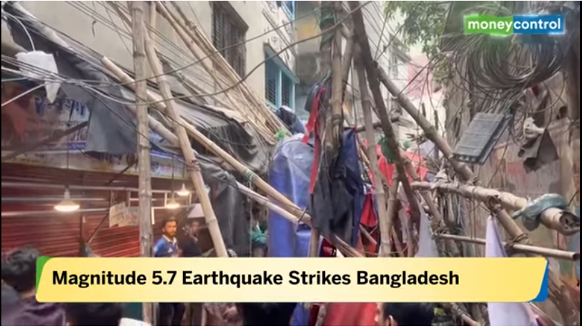 5.7-Magnitude Earthquake Shakes Parts Of Bangladesh