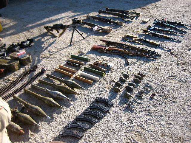 Weapon Cache Seized In Afghanistan’s Uruzgan Province